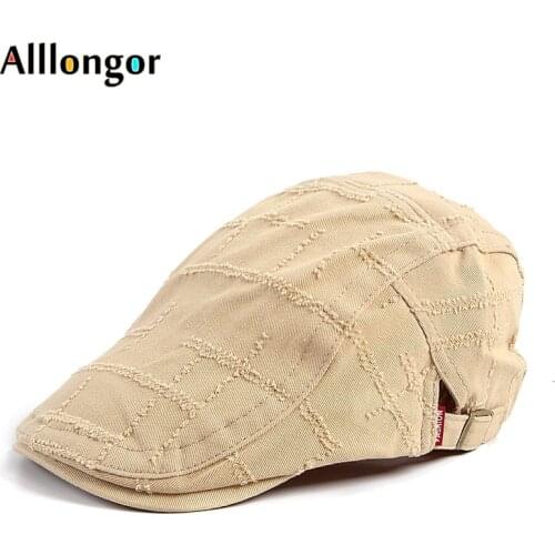 New Fashion 2021 Autumn Beret Hat Men Snapback Boina Hombre Berets Hat Bone Male Flat Hats Casquette Vintage Ivy Newsboy Cap