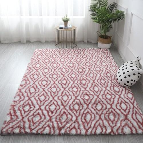 New tatami rectangular carpet room plush crawling rug living room coffee table floor mat high-density sponge non-slip carpet