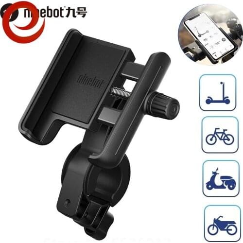 Original Scooter Handlebar Phone Holder For Ninebot Max G30 Scooter Bicycle Motorcycle Kickscooter Stand