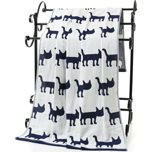 New 2020 100% Cotton Bath Towel Beach Towel For Adults Fast Drying Soft Thick High Absorbent Antibacterial Gauze big towel