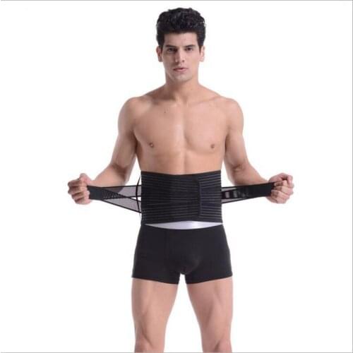 Adjustable Waist Back Support Waist Trainer Trimmer Belt Sweat Utility Belt for Sport Gym Fitness Weightlifting Tummy Slim Belts