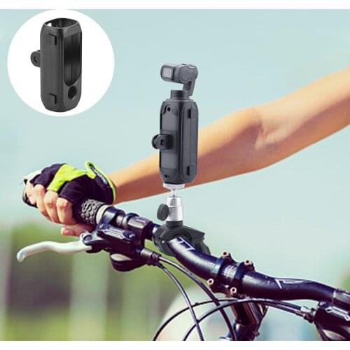 For FIMI PALM 2 Handheld Gimbal Extended Fixed Frame Selfie Stick Bike Bracket 1/4 Adapter Extension Adapter Frame Back Clip