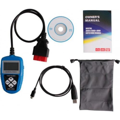 Quicklynks Auto Code Reader T46 JOBD/OBDII/EOBD scanner Update Online Compliant With OBDII 16PIN US European And Asian vehicles