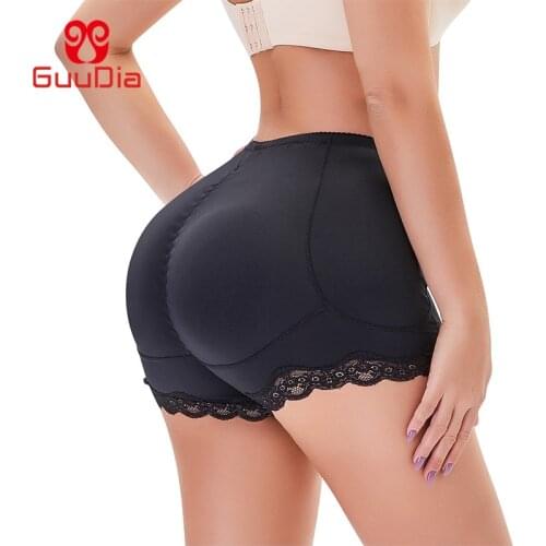 GUUDIA Fake Ass Butt Lifter Booties Hip Pads Enhancer Booty Lifter Thigh Trimmer Butt Lifter Shapewear Waist Body Underwear 6XL