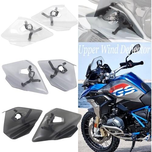 FOR BMW R1200 R1250 GS Motorcycle Upper Turn Signal Wind Deflector Side Fairing Windshield Windscreen Handguard