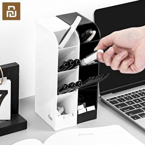 Youpin oblique pen holder creative pen holder simple personality pen holder pen holder multifunctional storage desktop