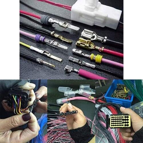 11Pcs Car Terminal Removal Tool Kit Wire connector Pin Release Extractor Puller Needle Remove Tool #719