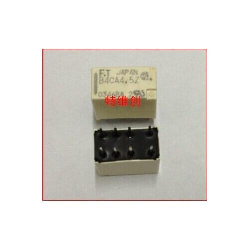 Free Shipping 50PCS 100% new original relay B4CA4.5Z 8PIN 1A 4.5V Can replace AGN2004H