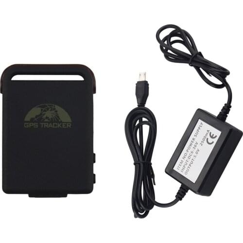 Coban Vehicle gps tracker TK102C hidden Car GSM GPRS GPS Tracking devices Hard-wired Charge Car Security Burglar Alarm system