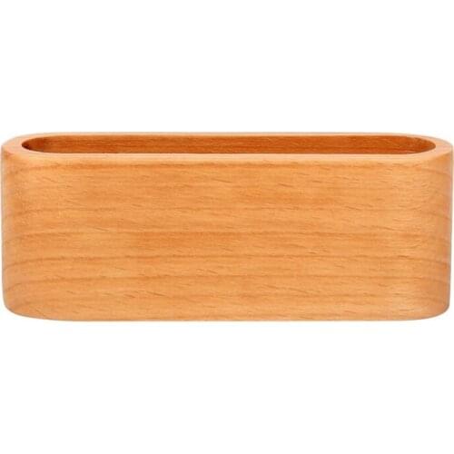 Wooden Business Card Holder Beech Business Card Holder Office Storage Box Business Card Holder Storage Box