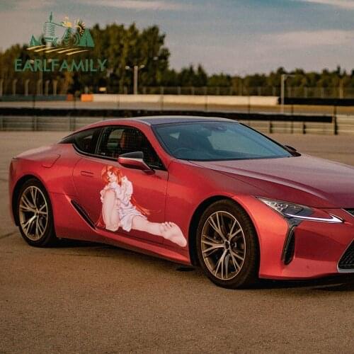 EARLFAMILY 43cm x 28.1cm for Beauty Dakara Boku wa H ga Dekinai Lisara Restall Anime Auto Car Stickers and Decals Vinyl Decal