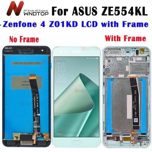 Screen For ASUS Zenfone 4 ZE554KL LCD 2017 Panel Touch Screen Digitizer Assembly With Frame For Zenfone 4 ZE554KL Z01KD Display
