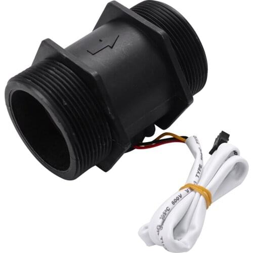 HOT-DN50 Plastic Hall Turbine Water Flow Meter Sensor 2 Inch Flow Sensor 5-250L/Min
