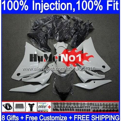 OEM Injection For HONDA CBR250R MC41 11 12 2013 2014 2015 127MC.12 CBR250 CBR 250R 250 R 2011 2012 13 14 15 Fairing white glossy