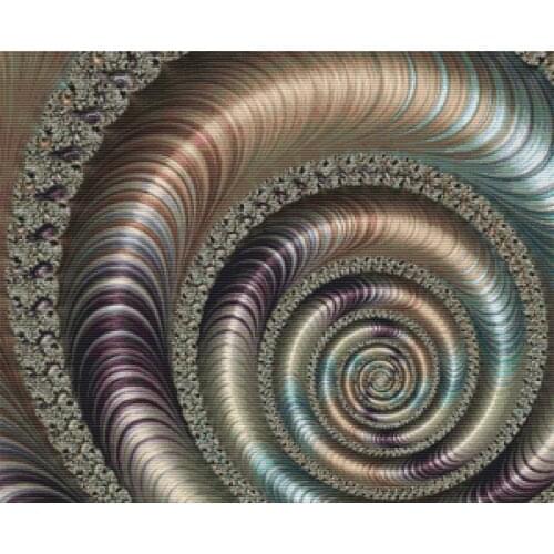 Customized Embroidery Fractal Counted Cross Stitch Pattern Maker Free Download with 100% Cotton Flosses & Free Shipping for Gift