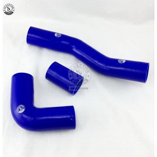 Silicone Intercooler Turbo Pipe Kit For LAND ROVER DEFENDER 300 TDi red/blue/black