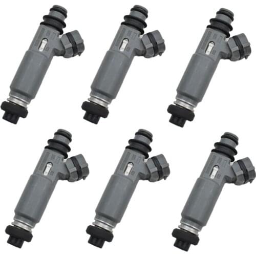6pcs/lot 195500-3110 1955003110 fuel Injectors Nozzle set for Mazda 323 F BG Bj 94 for Mazda Protege 1.5L for Mazda 1.5 1.6