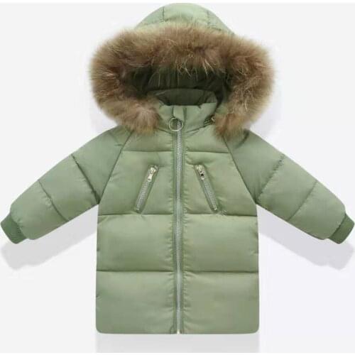 Fashion New Products Cold Winter Girls Boys Casual White Duck Down Jacket Children Wear Casual Warm Hooded Coat Outwear 7 Colors