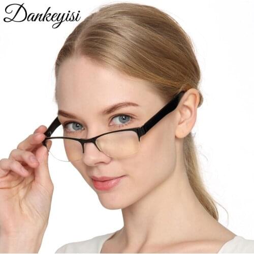 DANKEYISI 2018 New Reading Glasses Women Men Vintage Presbyopic Glasses Female Lady Retro Ultralight Prescription Lens HD