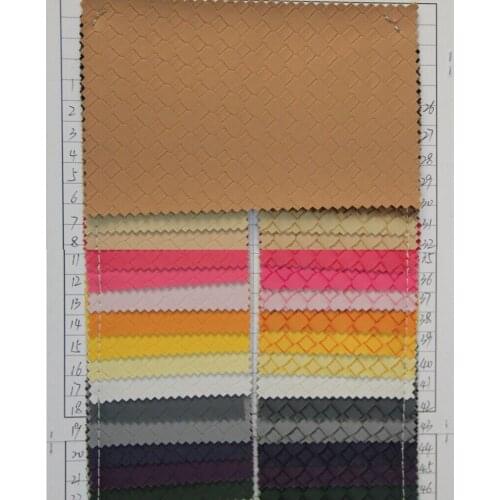 Braided grain synthetic PVC leather fabric wholesale faux leather material factory wholesale leather material good quality