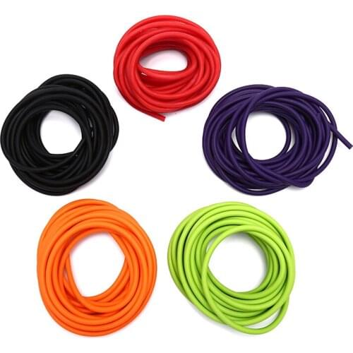 Outdoor Natural Latex Rubber Tube Stretch Elastic Slingshot Replacement Band Catapults Sling Rubber