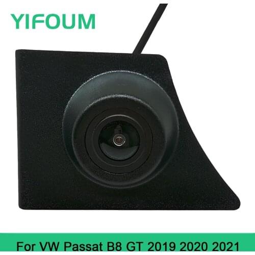 YIFOUM HD CCD Car Front View Parking Night Vision Positive Waterproof Logo Camera For Volkswagen VW Passat B8 GT 2019 2020 2021