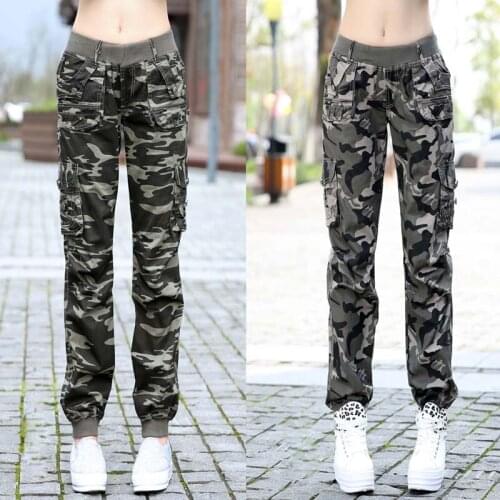 Zebran Zheng Women's Camouflage Pants