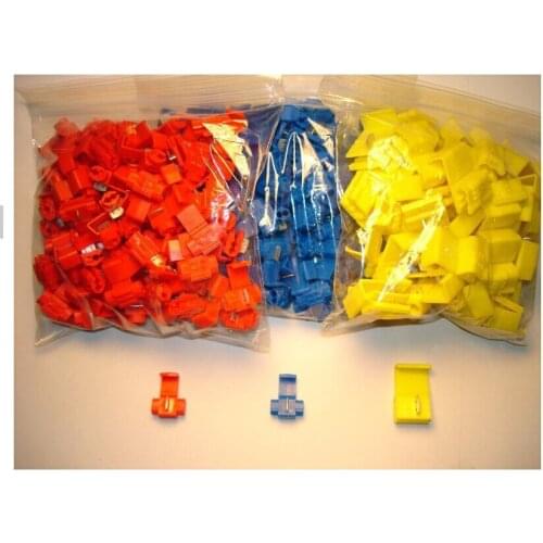 100PCS SCOTCH LOCK QUICK SPLICE WIRE CONNECTORS ALL SIZES