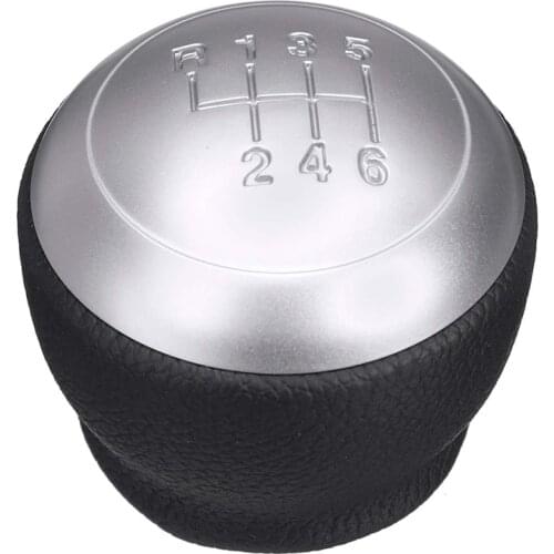 6 Speed Car Mt Leather Gear Shift Knob Lever Shifter Handle Stick for Hyundai for Santa Fe for Kia K5