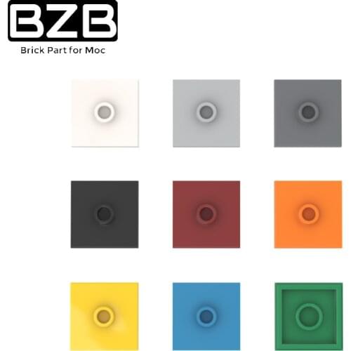 BZB MOC 87580 2x2 Four-turn One-board High-tech Building Blocks Brick Parts Kids Brain Game DIY Toys Best Gifts