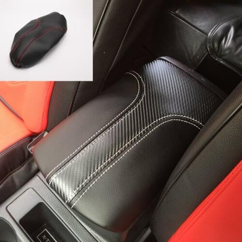 For Nissan X-Trail Rogue T32 2014-2020 Armrest Box Cover Center Console Protection Leather Case Car-Styling Accessories