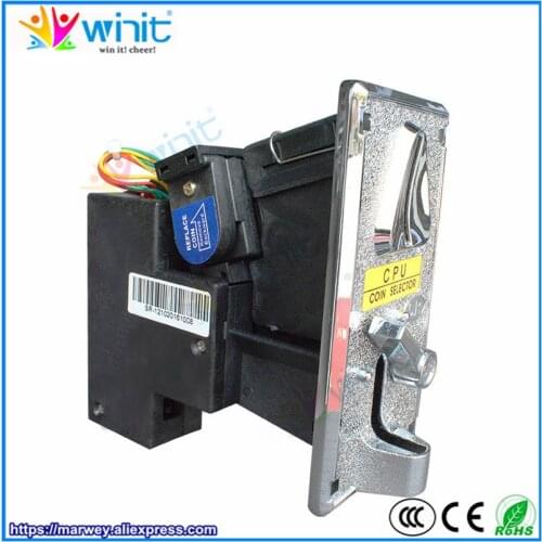 Marwey Electronic Coin Comparator Coin Acceptor Coin Validator Selector Plastic Panel for Arcade Coin Operated Game Machines