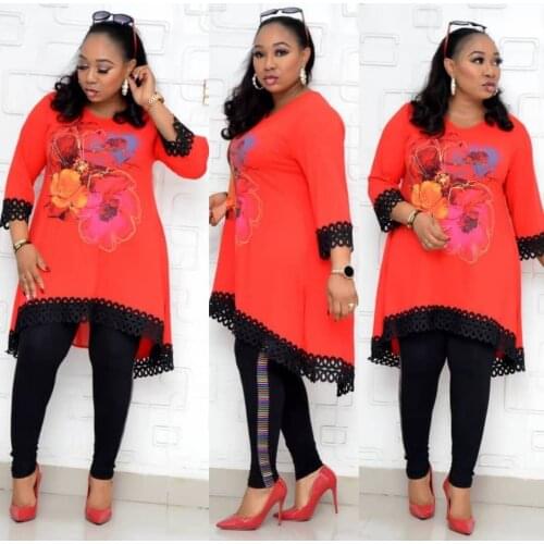 Two Piece Women Set 2020 Dashiki Traditional African Clothing 2 Piece Set Africaine Print Bodycon Top+Pants Outfit Clothes