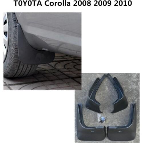 Car Cover Plastic Fender Soft Mudguard Flap Splash Mud Guard Frame For Toyota Altis Corolla 2008 2009 2010 2011 2012 2013