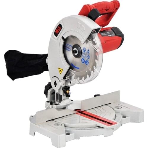 Small 7 inch miter saw portable 220V multi-function laser positioning wood miter
