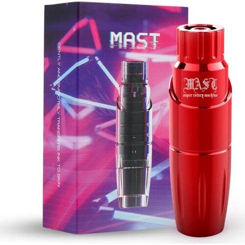 Mast Tour Tattoo Pen Machine Red Color Tattoo Rotary Permanent Makeup Machine Accessories for Tattoo
