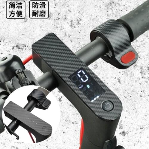 Electric Scooter Central Controller Accelerator Sticker Carbon Fiber Protective Film for Xiaomi M365 M365Pro Scooter Accessories