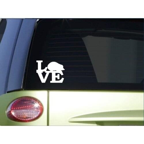 Hedgehog love sticker 6" vinyl cage decal computer Sticker