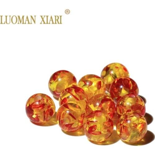 Wholesale Mix Color Plastic Spacer Beads For Jewelry Making DIY Lava Bracelet Necklace Material Necklace 6/8/10 mm