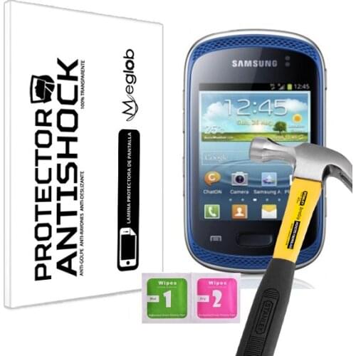 Protector de Pantalla Anti-Shock Anti-Golpe Anti-arañazos Compatible con Samsung Galaxy Music