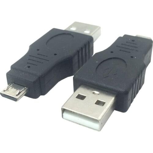 1pcs USB Adapter USB 2.0 Type A Male to Micro USB Male Adapt