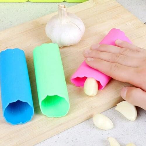 Useful Magic Silicone Garlic Peeler Peel Easy Practical Home Kitchen Tool