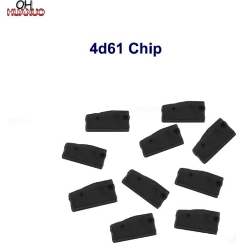 10 PCS, 4D61 Carbon Auto Transponder Chip Ceramic Car Chip Blank Key Chip For Mitsubishi