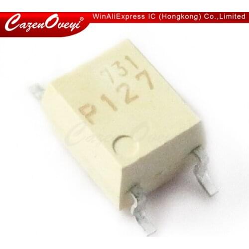 10pcs/lot P127 TLP127 TLP127-1 SOP-4 In Stock