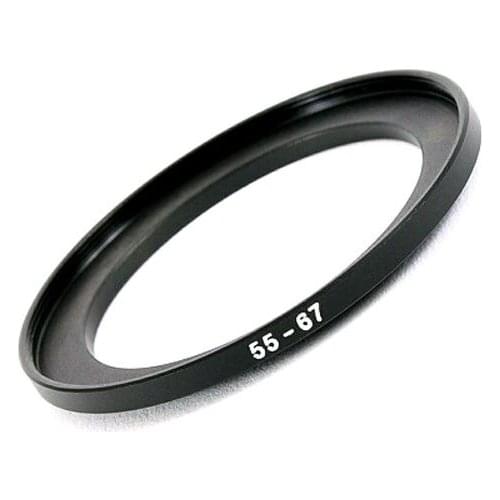 55mm-67mm 55-67 mm 55 to 67 Step Up lens Filter Ring Adapter