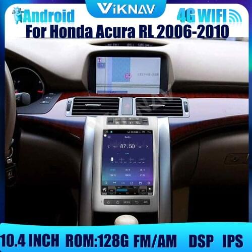 Android Car Radio Vertical screen GPS navigation For Honda Acura RL 2006 2007 2008 2009 2010 Car stereo DVD multimedia player
