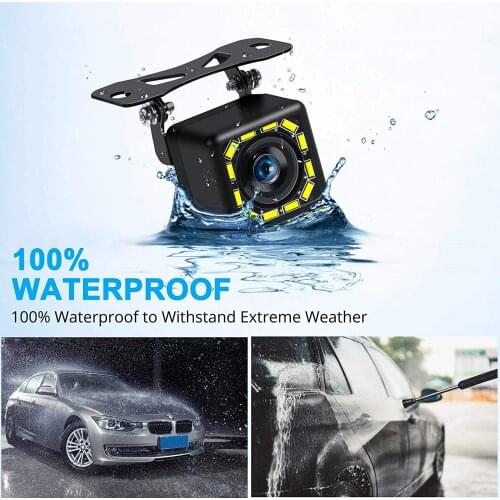 Car Rear View Reversing Camera Reversing Automatic Parking Monitor Waterproof HD