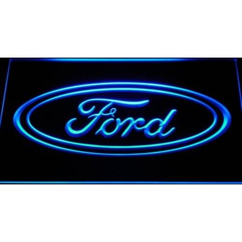 D007 Ford Car LED Neon Light Signss with On/ Off Switch 7 colors sent in 24 hrs