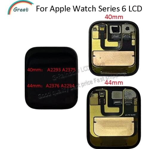 For Apple Watch Series 6 LCD Display Touch Screen Digitizer 40mm/44mm Pantalla Replacement For Apple Watch S6 LCD