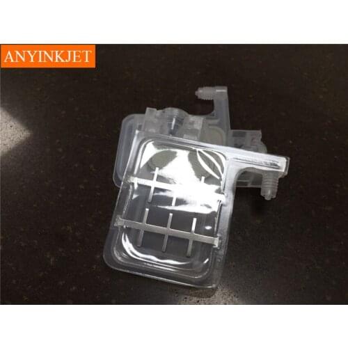 For DX5 transparent big damper for Mutoh VJ1604 RJ900 tiancai 3180 4180 Locor DX5 printer big damper 4*3MM connector